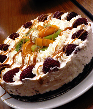 Fruity No-bake Cheesecake