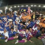 Malaysia meraikan kejayaan memenangi pingat emas sukan sea 2009 di Laos Malaysia meraikan kejayaan memenangi pingat emas sukan sea 2009 di Laos