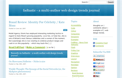 theme Fadtastic