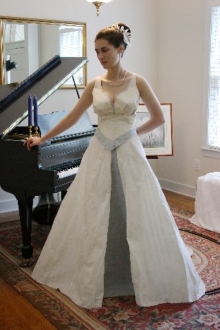 Toilet Paper Wedding Dress
